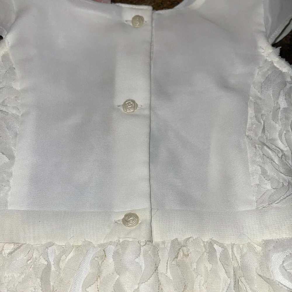 Jillian's Closet cream color bubble dress 24 M‎